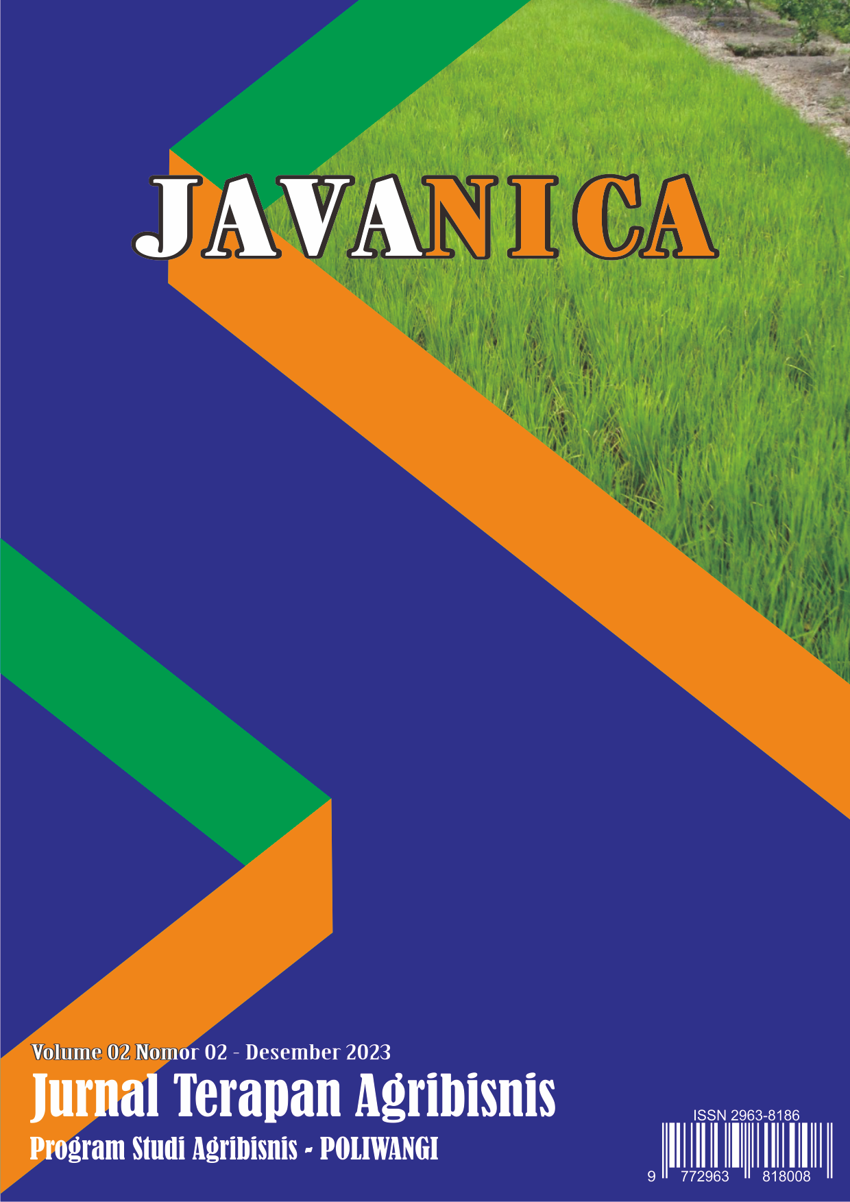JURNAL TERAPAN ANGRIBISNIS