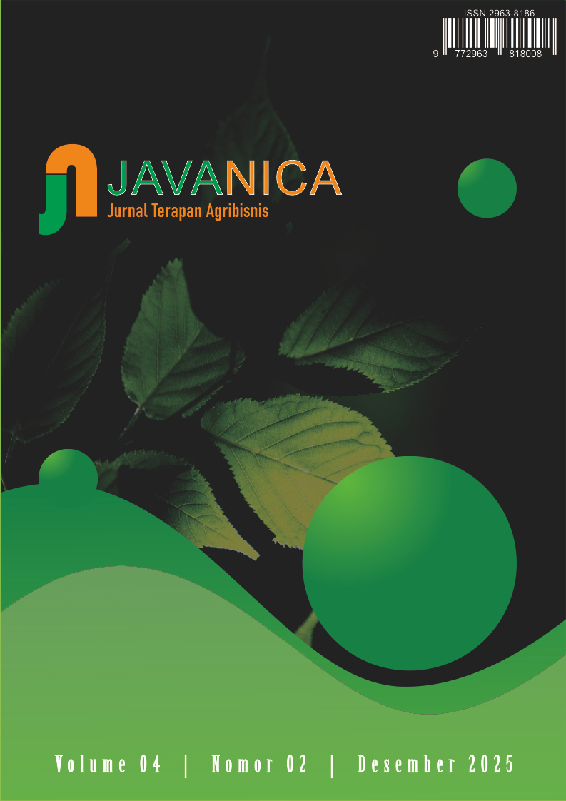 					View Vol. 4 No. 2 (2025): Jurnal Terapan Agribisnis
				