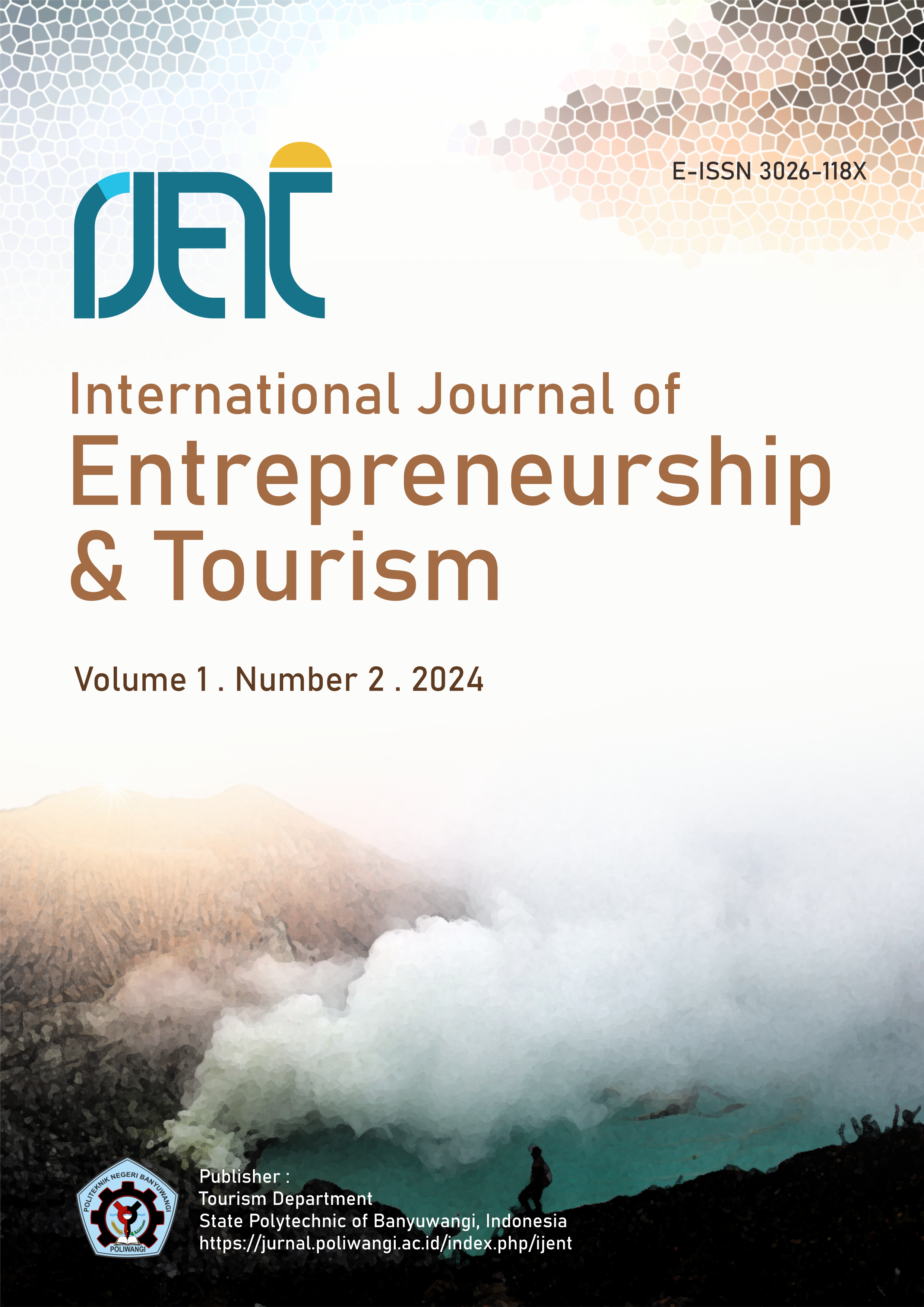 					View Vol. 1 No. 2 (2024): IJENT : International Journal of Entrepreneurship and Tourism
				